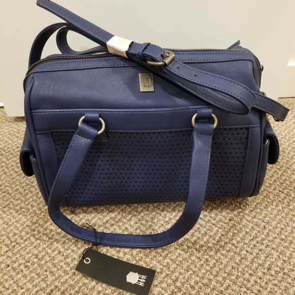 Vegan leather "Winnie" handbag with shoulder strap - Picture 3 of 4